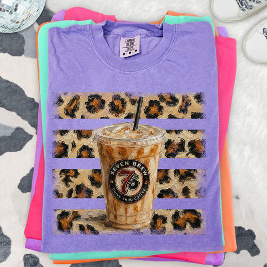 Leopard 7Brew T-Shirt