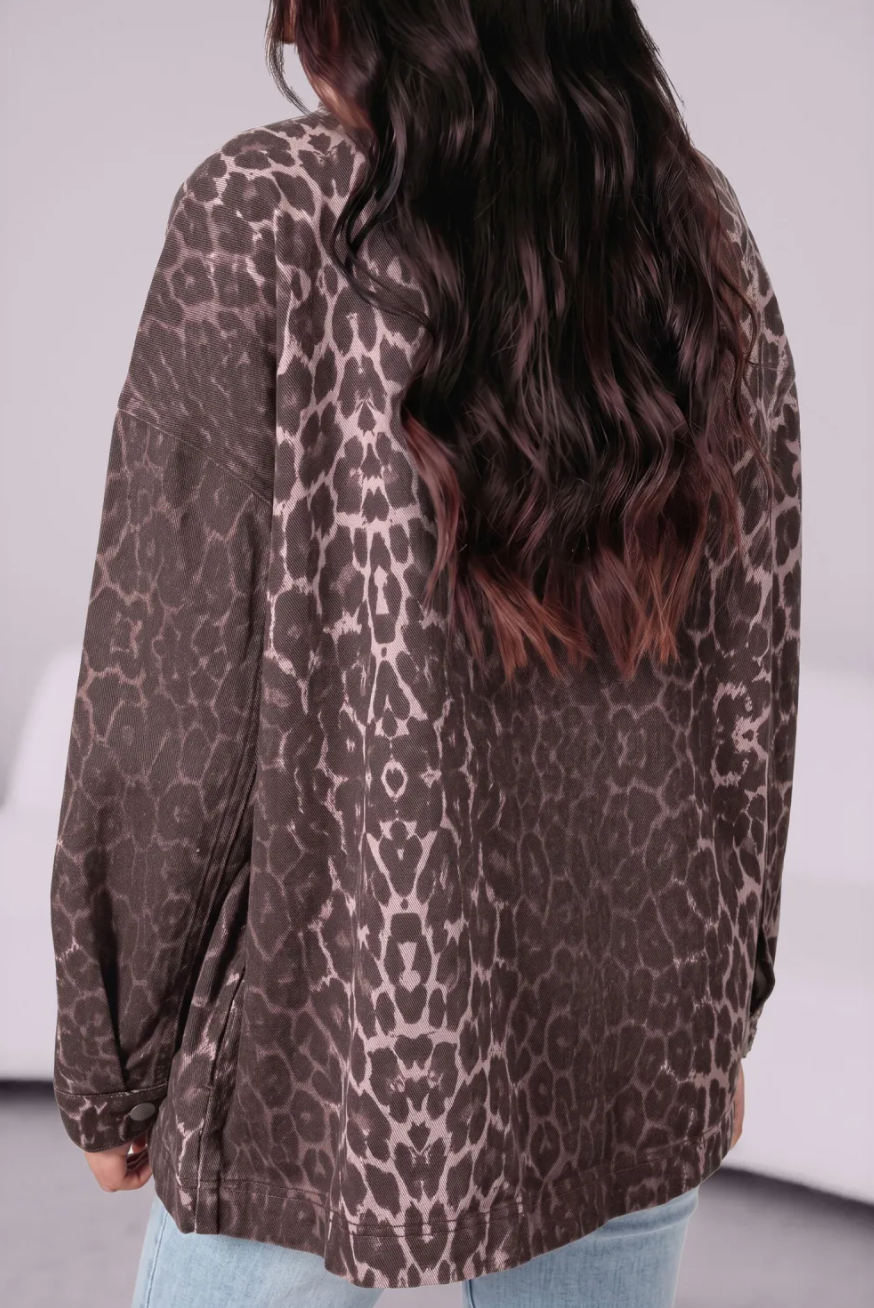 Leopard Print Shacket